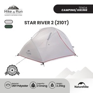TENDA CAMPING 210T NATUREHIKE TENT STAR RIVER 2P NH17T012-T-HikeZone