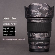 For viltrox af75f1.2xf \ z \ E protection a 75f1 film. 2 3m stickers