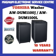 Toshiba 10kg / 14kg Top Load  Inverter Washing Machine  AW-DUM1100J / AW-DUM1500L The Greatwaves , U