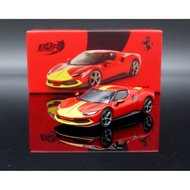 BBR MODELS BBRFER64002 Ferrari 296 GTB Assetto Fiorano Rosso Corsa