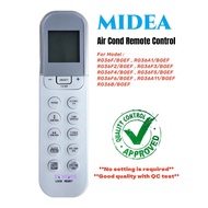 Air Cond Remote Control For MIDEA RG36F/BGEF RG36A1/BGEF RG36F2/BGEF RG36F3/BGEF RG36F4/BGEF RG36F5/