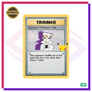 [Pokemon] Imposter Professor Oak (Base Set) | Celebrations - Classic Collection | Holo | 73/102 | EN
