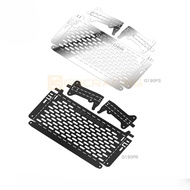 G190PS/PB GRC Upgrade Parts, 1/8 Stainless Steel Foldable Side Window Tool Table, Fits MJX H8H Defen