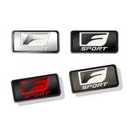 3D Small Metal F Sport Logo Car Steering Wheel Emblem Badge Sticker For Lexus IS250 IS200 GX470 GS30