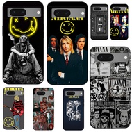 For Google Pixel 7 Case For Google Pixel 7 Pro Soft Case black tpu case Nirvana Kurt Cobain