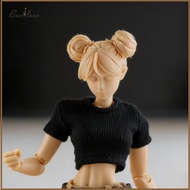 1/12 Female Action Figure Short T Shirt Tight Premium Easy to Wear Accessory Fashion for 6" Action F
