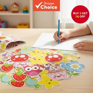 Cute Animal Stickers - Doodle Stickers for Kids' School & Sports