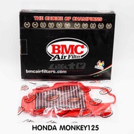 BMC กรองอากาศแต่ง HONDA MONKEY125 (สามารถถอดล้างได้)