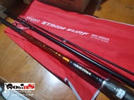 joran pancing laut sambung 3 blood strom surf 420 cm tripel x cross surf casting 420