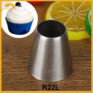 [Chday-t] R22L Round Piping Tip Decorating Nozzle Pastry Tips Fondant Cake Pastry Tool