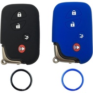 Silicone Rubber Smart Key Fob Cover Case Protector Holder Compatible with Lexus CT200h ES350 GS300 G