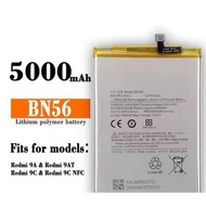 BN-56 BATERI GANTI UNTUK XIAOMI REDMI 9A / 9C / A1 / POCO C31 – 5000mAh KOMPATIBEL  BATTERY Repair