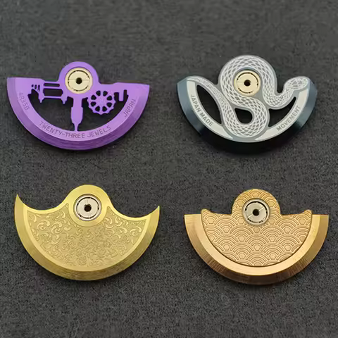 NH35 Movement Rotor Fit For NH35 NH36 NH38 NH39 4R35 7S26 Movement Pendulum Oscillating Weight Hamme
