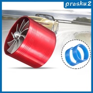 [Prasku2] 64.5mm x 50mm Air Intake Turbo Charger Fuel Supercharger Saver Fan Aluminum