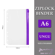 ZIPLOCK BINDER /Kantong Penyimpanan Tagihan/Binder Divider/Zipper Pocket/ZIPLOCK SLEEVE WARNA WARNI 