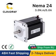 Nema 24 Stepper Motor 60mm 2 Phase 3N.m 5A Stepper Motor 4-lead  Cable for 3D printer CNC Engraving 