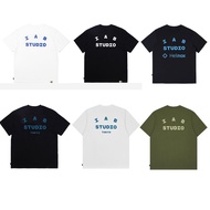 Summer Breathable Loose IAB STUDIO TOKYO Printed Letter Short Sleeve T-Shirt 6544
