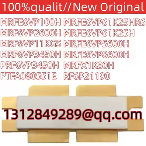 100%new MRFE6VP8600H 6VP100H MRF6VP2600H 6VP11KGS 6VP61K25H 6VP5600H 6VP3450H PTFA080551E MRFE6VP61K