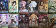 WS卡 SAO 刀劍神域 SR RRR 閃卡 