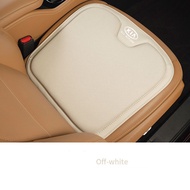 Car Seat Cushion Napa Leather Drivers Front Seat Protector Cover Breathable Backseat Mat for Kia Spo