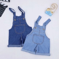 Overall Anak Jeans Tebal laki dan perempuan / Jumpsuit anak / Baju kodok usia 1-6 tahun