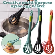 Multifunctional Egg Beater Whisk Food Tong For Salad Spaghetti Noodles U2o4