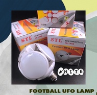 หลอดไฟ LED หลอดไฟฟุตบอล UFO หลอดไฟ 55W หัวขั้วไฟ E27 แสงสีขาวล้วน พร้อมส่ง