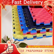 Taekwondo Mats Dance Martial Arts Sanda Thickening Training Special Foam Kindergarten Mat 1 M by 1 M