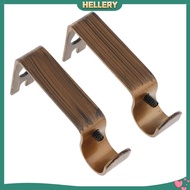 [HellerySG] Set of Drapery Curtain Rod Bracket Holder for 0.62 inch Rod,Sturdy Steel