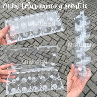 (10pcs) Egg mica 10 compartment egg tray 10 egg mica