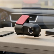 High-Res 4K 360° WiFi Dash Cam, Wide-Angle, Crystal Front View Kamera Papan Pemuka 4K 360° WiFi Reso