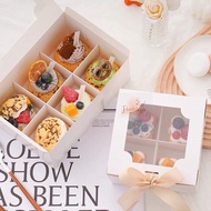4 cavity / 6 cavity / 9 cavity dessert box fruit tart box