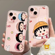Chibi Maruko-chan Phone Case For Realme 12 11 10 9 Pro Plus 11X 10T 9i 8 7 6 5 3 2 Pro 8i 8s 7i Glob