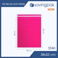 ST4H - 38x52 cm - 100 sealed plastic bags, packaging bags, sealed bags - Pink