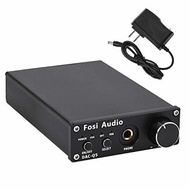 Fosi Audio DAC Converter 24-bit/192kHz Optical/Coaxial/USB Digital-to-Analog Adapter Decoder &amp; He...