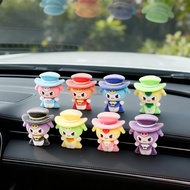 9PCS Velvet Magic Man Kuro Mi 3D Resin Charms for DIY