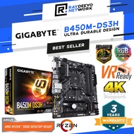 Gigabyte B450M-DS3H Motherboard [Supports AMD 3rd Gen Ryzen]