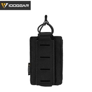 IDOGEAR Tactical Double Mag Pouch for 9mm 556 LSR Style Belt Vest Pouch Double Carrier MOLLE Mag Hol