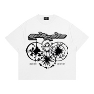 Genesis Conspiracy - Boxy Oversized T-shirt Another Disaster White Unisex - Cotton Combed 20s Boxy S