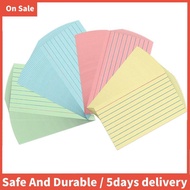 300 Sheets Colored Index Cards 3x5Inch Ruled-Lined Note Cards Color Flash Cards for Studying, Note T
