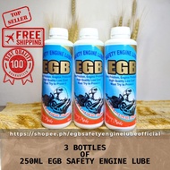 ♞[FREE SHIPPING!] 3 Bottles 250ML EGB Safety Engine Lube