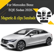 Car Front Rear Side Sunshade For Mercedes Benz EQE sedan 2020-2025 SUV Sun Blockers Curtains Shades 