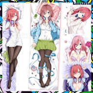 ปลอกหมอน Nakano Miku Quintessential Quintuplets 5-Toubun no Hanayome อะนิเมะตัวละครปลอกหมอนการ์ตูนที
