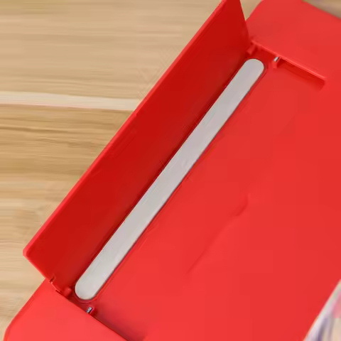 Screen Magnifier Amplifier Retro Plastic Red Compact Phone Screen Zoom 3-4x Video Amplifier 3D Movie