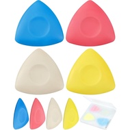 FIVEIZERO 4Pcs Tailors Chalk, Triangle Sewing Chalk for Fabric, Fabric Markers for Quilting, Tailori