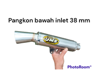 slincer knalpot JMS ORIGINAL Cha corong Thailand inlet 38 mm pangkon bawah