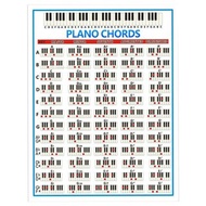 PIANO CHORDS Art Film Print Silk Poster Home Wall Decor 24x36inch Lotus Art