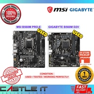 ASUS MSI Gigabyte Intel LGA1200 B460M B560M D2V PRO-E Used Motherboard