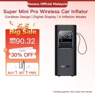 Baseus Portable Wireless Inflator Pump Car Smart Digital Tire Pressure Detection Auto Tire Pump