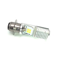 TEMU หลอดไฟหน้า LED OSRAM, ปลั๊ก 2-พิน/3-พิน, ไฟหน้ามอเตอร์ไซค์, สีขาวเย็น 12V 5/6W 6000K, ไม่รวมแบต